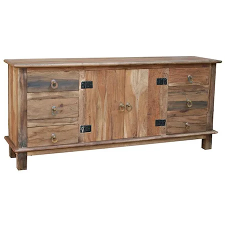 Kerla 6-Drawer 2-Door Chest of Drawers